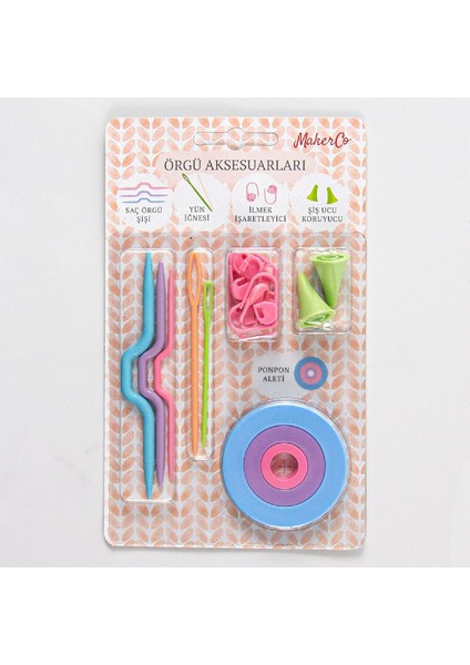 Örgü Aksesuarları Seti