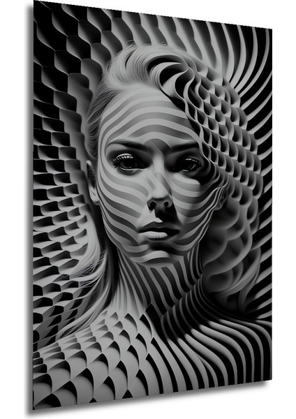 Soyut Kadın Yüzü Dekoratif Ahşap Mdf Ev/işyeri Duvar Tablo Dikdörtgen Ev/işyeri Duvar Tablo modelleri