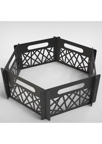 Ateş Çemberi Portatif Desenli Dekoratif fırsatları