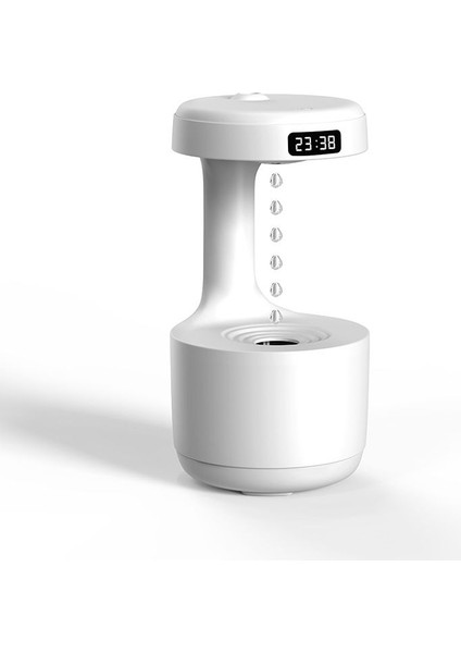 Yerçekimi Nemlendirici LED Saat Göstergeli 36DB Sessiz Gezinti Su Damlacık Geri Akış Yaratıcı fiyatları