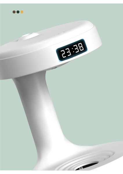 Yerçekimi Nemlendirici LED Saat Göstergeli 36DB Sessiz Gezinti Su Damlacık Geri Akış Yaratıcı indirimleri