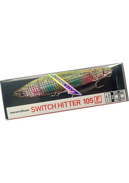 Morethan Switch Hitter Lase Impact 105F 10.5cm 18.5gr Maket Balık