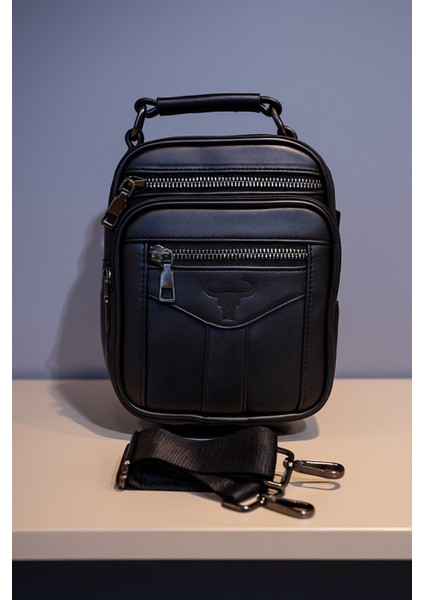 Hakiki Deri Postacı Kasalı El ve Omuz Çantası-Küçük fırsatları