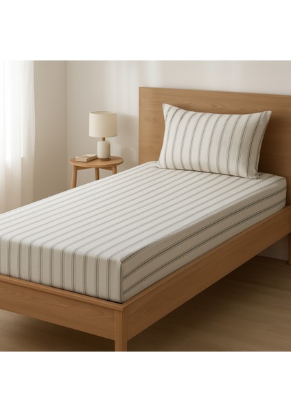 Tek Kişilik Çarşaf ve Yastık Kılıfı Lastikli (100X200 +30 Cm)