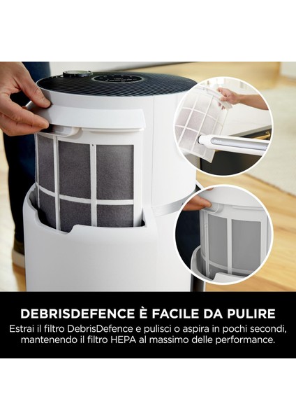 Airsense PRO 130 M² Etki Alanlı Akıllı Hava Temizleyici | Yemek,Evcil Hayvan ve Küf Kokusuna Tam Çözüm | 5 Yıl Filtre Ömürlü