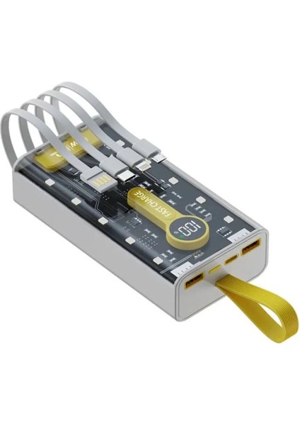 Dou 20000MAH Güç Banka 22.5 Hızlı Şarj Taşınabilir Harici Pil Şarj iPhone Powerbank