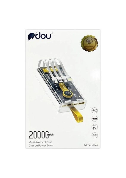 Dou 20000MAH Güç Banka 22.5 Hızlı Şarj Taşınabilir Harici Pil Şarj iPhone Powerbank fiyatları