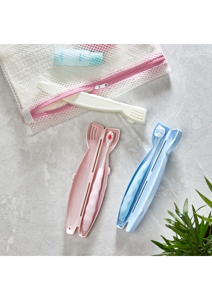 Diş Fırçası Kutusu Diş Fırçası Seyahat Okul Kamp Çanta Taşıma Kabı L-00627 Diş