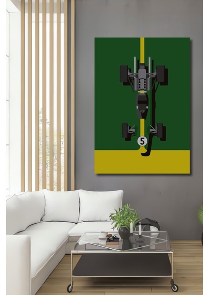 Yarış Arabası Dekoratif Ahşap Mdf Ev/işyeri Duvar Tablo Dikdörtgen Ev/işyeri Duvar Tablo