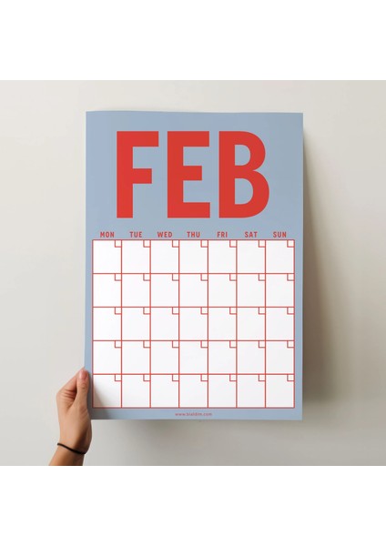 Zamansız Aylık Planlayıcı Dev Takvim, Sürekli Takvim, 12 Ay Tarihsiz Takvim, 33 x 48 Cm, A4, Pastel Parlak Retro Renkler fiyatları