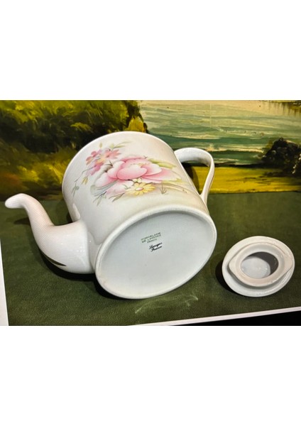 Limoges Porselen Çay Potu Çaydanlık 19 cm Boyunda indirimleri