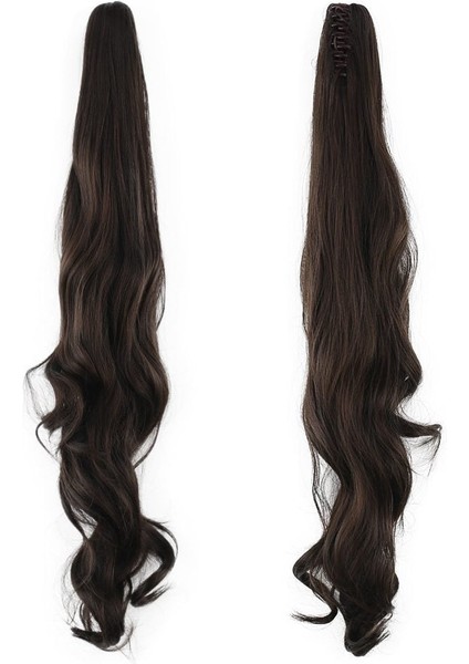 Tokalı Dalgalı At Kuyruğu / Açık Kahve fiyatları