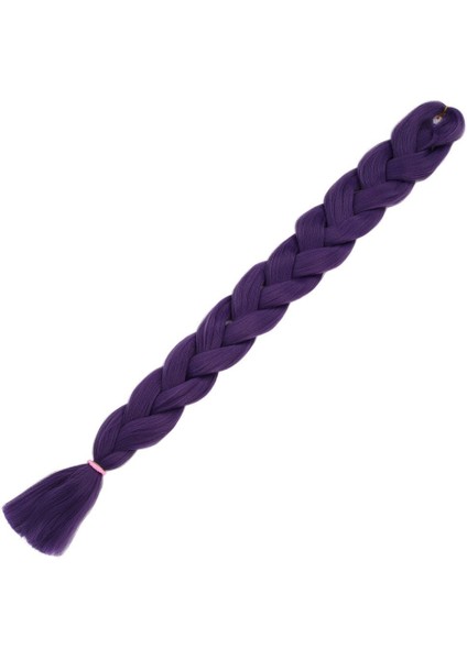 Afrika Örgüsü ve Rasta Için Sentetik Saç / Küllü Mor fiyatları