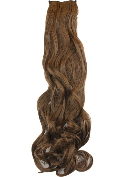 Fiber Sentetik Dalgalı 8 Parça Çıt Çıt / Kumral fiyatları