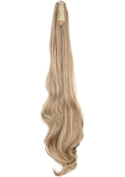 Tokalı Dalgalı At Kuyruğu / Karamel Platin Röfleli fırsatları