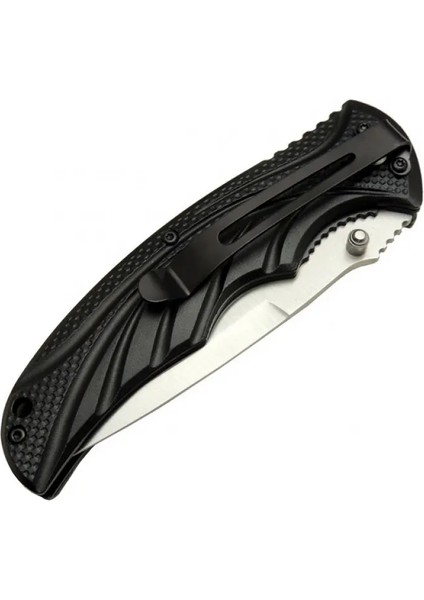 Mtech Handsome 453 Yeşil Kamp Çakı 21,5cm - Yarı Otomatik, Kemerlikli