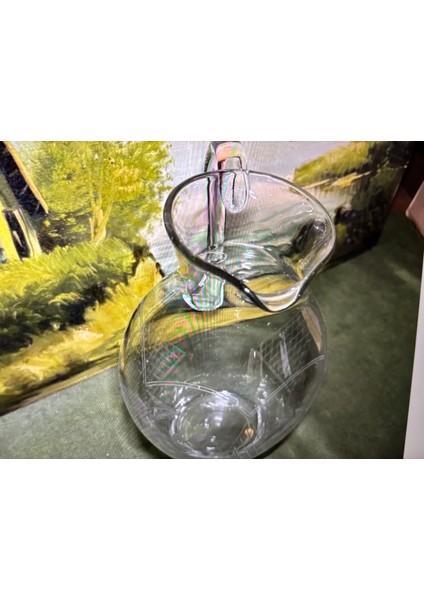 Kristal Sürahi 21 cm Boyunda 13 cm Çapında fiyatları