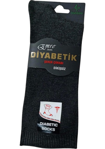 Emre Erkek Diyabetik Bambu Çorap 6 Adet fiyatları