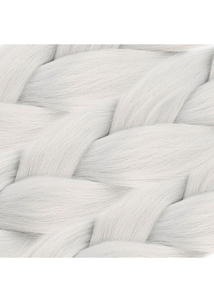 Afrika Örgüsü ve Rasta Için Sentetik Saç / Açık Gri modelleri