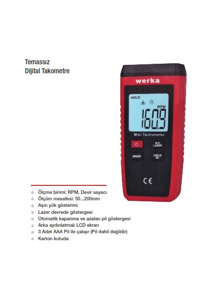 Temassız Dijital Takometre fiyatları
