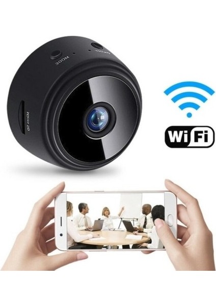A9 1080P Mini Wifi Kamera Gece Görüşlü Hareket Sensörlü Mini Dv Siyah. Mini Kamera. fiyatları