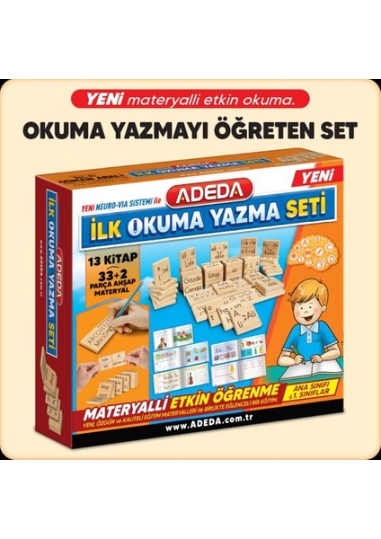 Ilk Okuma Yazma Seti (Anasınıfı - 1.sınıflar)