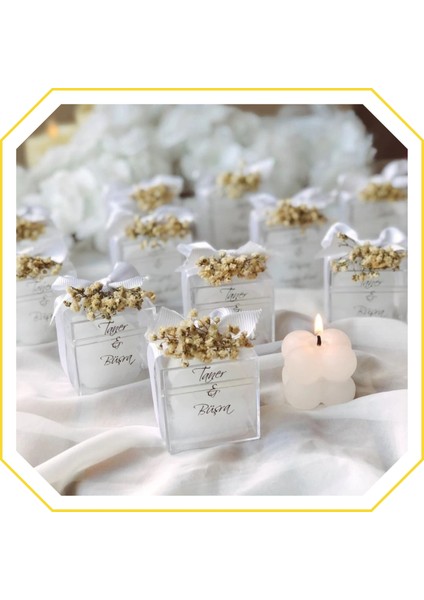 Mum Hediyelik, Buble Mum, Nişan, Söz, Nikah, Sünnet, Özel Gün Hediyeliği 10'lu Buble Mum
