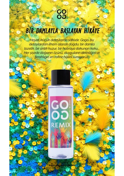 Gogo Remix Kolonya 250ML Plastik Şişe - 20 Adet fırsatları