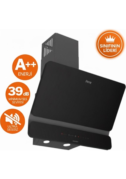 Fryart&buharlı Bodiy Sessiz Davlumbaz Elektrikli Siyah Ank. Set (D080-SA + MS261 + QEP64CS) fiyatları