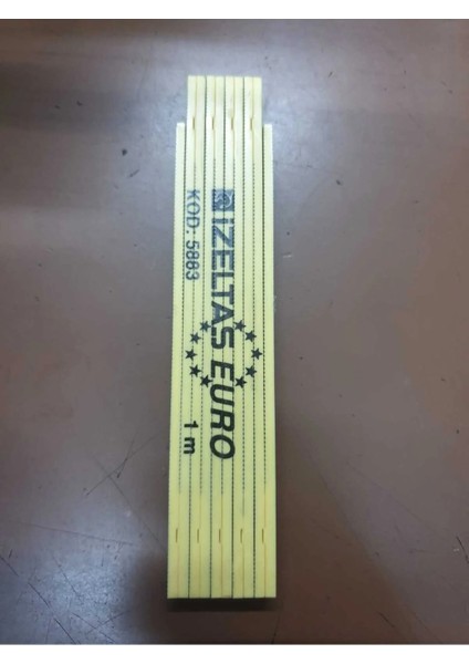 Euro Metre (Plastik) 1mt.