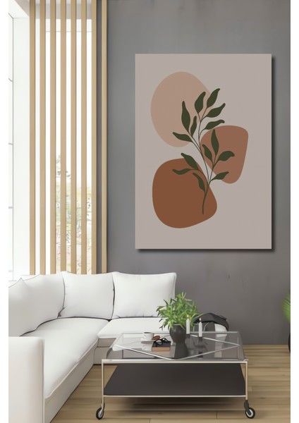 Minimalist Bitki Desenli Dekoratif Ahşap Mdf Ev/işyeri Duvar Tablo Dikdörtgen Ev/işyeri Duvar Tablo