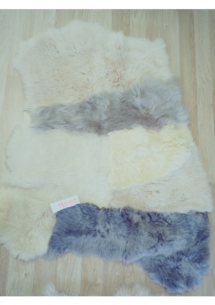 Gerçek Koyun Postundan Toskana Uzun Tüylü, Kalın Tok Duran Rengarenk Halı Seccade fırsatları