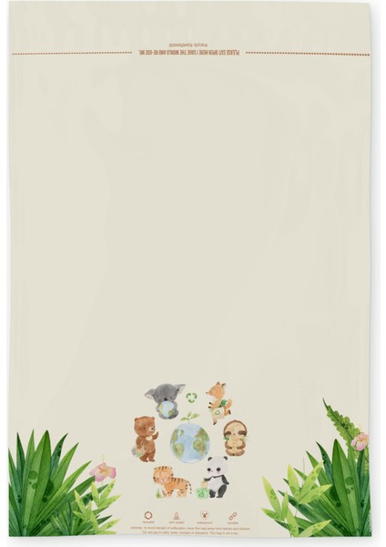 Renkli Kargo Poşeti - 35X45 cm - 100 Adet - Kids fiyatları