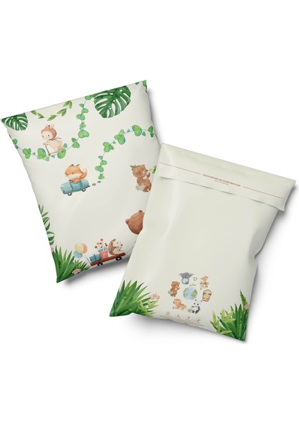 Renkli Kargo Poşeti - 35X45 cm - 100 Adet - Kids modelleri