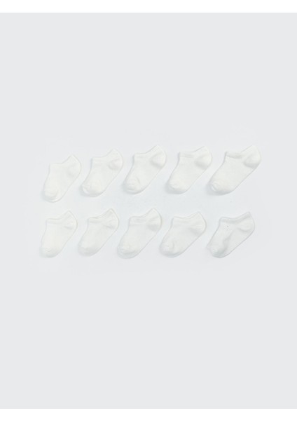 Yeni Sezon Basic Kız Bebek Patik Çorap 10'lu