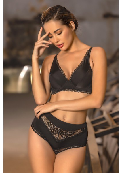 Giorgia Wire Bra, Siyah Konforlu ve Şık Sütyen