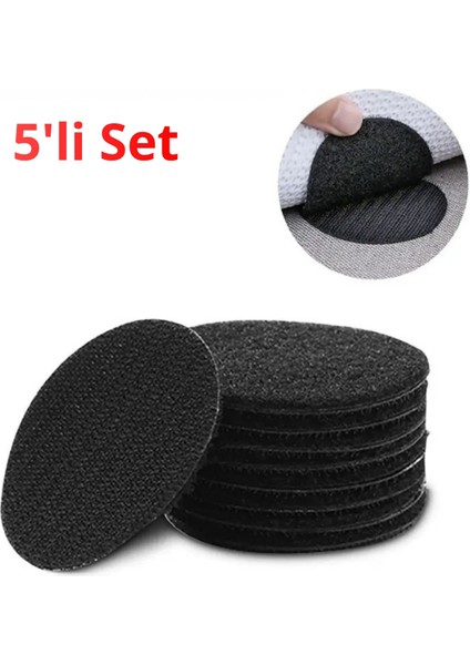 Bakgelal Yapışkanlı Cırt Cırt Seti | Halı, Kilim, Nevresim, Minder ve Örtü Kaydırmaz Sabitleyici Ped | Kaymaz Güçlü Tutucu Nokta