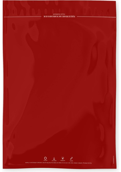 Kargo Poşeti Renkli - 35X45 cm - Kırmızı - 100 Adet ' Hi-Hello-Hola-Hey ' Baskılı fiyatları