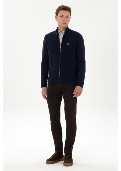 Erkek Lacivert Hırka (Triko) 50317151-VR033 fırsatları