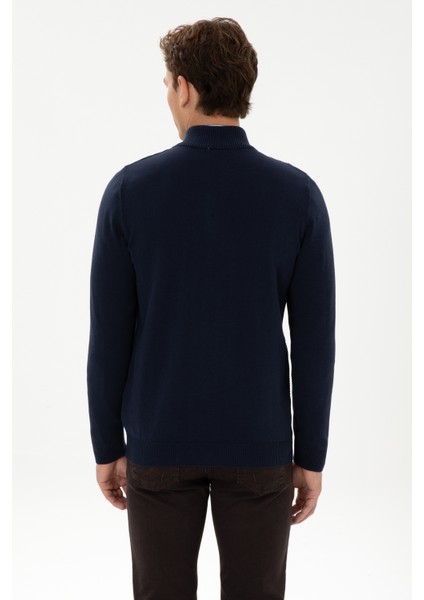 Erkek Lacivert Hırka (Triko) 50317151-VR033 indirimleri