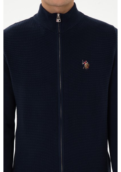 Erkek Lacivert Hırka (Triko) 50317151-VR033