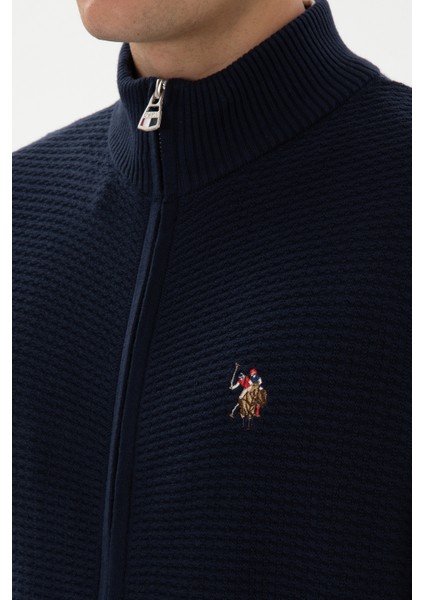 Erkek Lacivert Hırka (Triko) 50317151-VR033