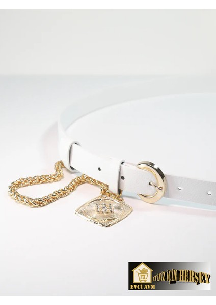 Evci Kral Zincirli Madalyon Detaylı Kadın Kemeri fiyatları