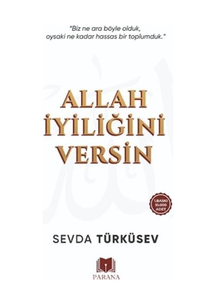 Allah Iyiliğini Versin