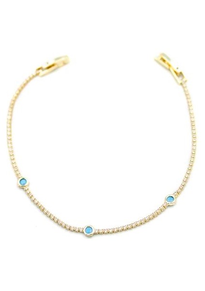 Taşlı Boncuk Bileklik - Altın fiyatları