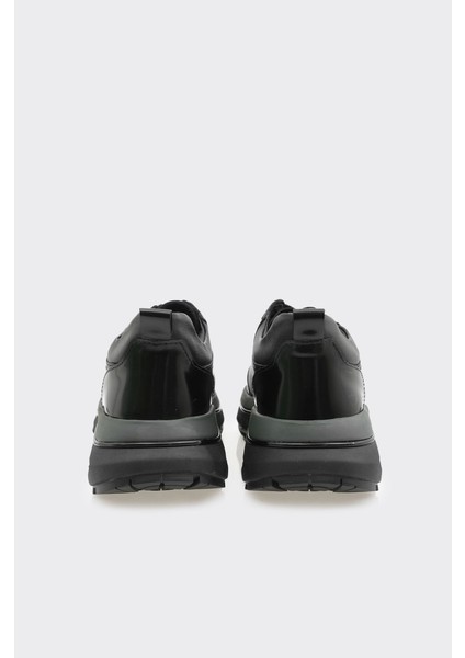 Hakiki Deri Yüksek Taban Erkek Sneaker fırsatları