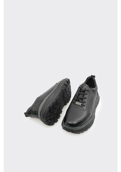 Hakiki Deri Yüksek Taban Erkek Sneaker indirimleri