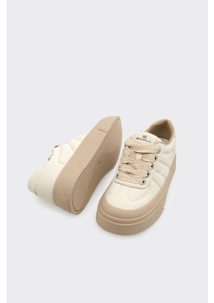 Yüksek Taban Bağcıklı Kadın Sneaker indirimleri