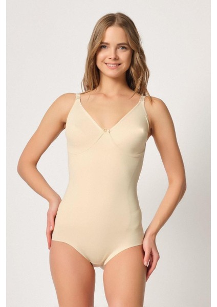 Ten Mı Emay 2821 Balenli Double Boy Slip Lazer Korse