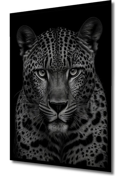 Çerçeve Görünümlü Leopar Asaleti Dekoratif Ahşap Mdf Ev Duvar Tablo Dikdörtgen Ev Duvar Tablo fiyatları